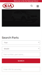 Mobile Screenshot of kia.partsestore.com
